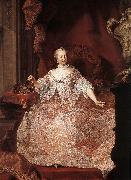 MEYTENS, Martin van Empress Maria Theresa ga Spain oil painting reproduction